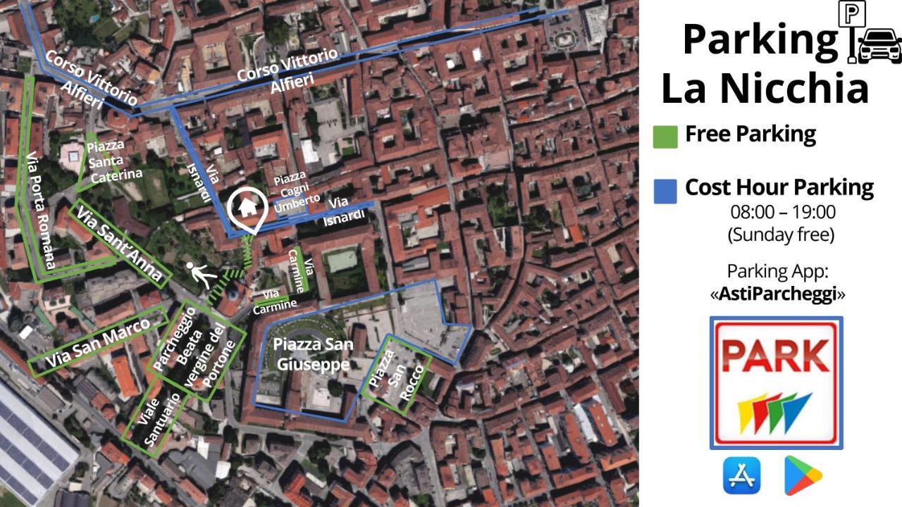 Apartamento La Nicchia Asti Exterior foto